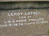 Phillips, Leroy Luther